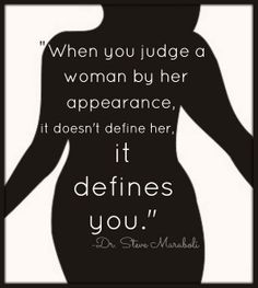 judging defines you